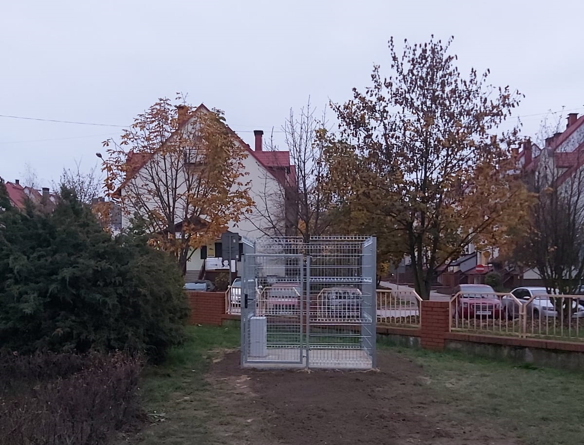 Stacja monitoringu powietrza w Kielcach przy ul. Jurajskiej