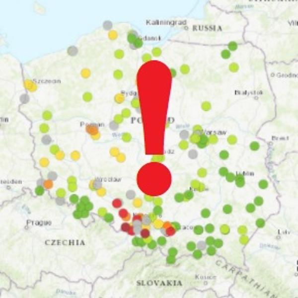 More about: Komunikat GIOŚ z dnia 17.12.2020 r. w sprawie aktualnej i prognozowanej jakości powietrza w Polsce