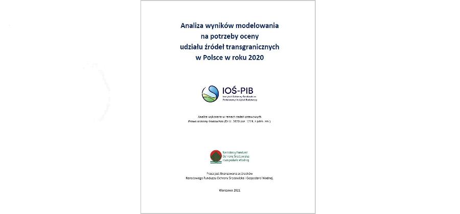 More about: Analiza wyników modelowania na potrzeby oceny udziału źródeł transgranicznych w Polsce w roku 2020