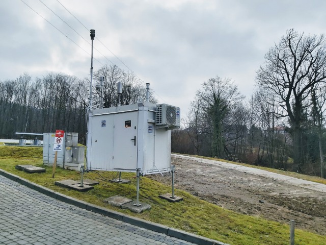 Stacja monitoringu powietrza w Latoszynie