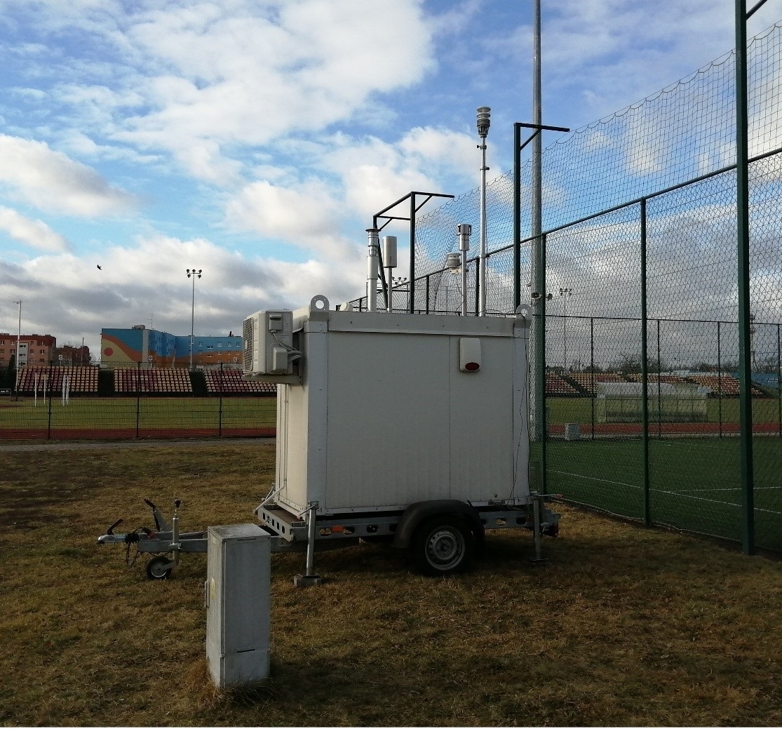 Stacja monitoringu jakości powietrza w Żaganiu