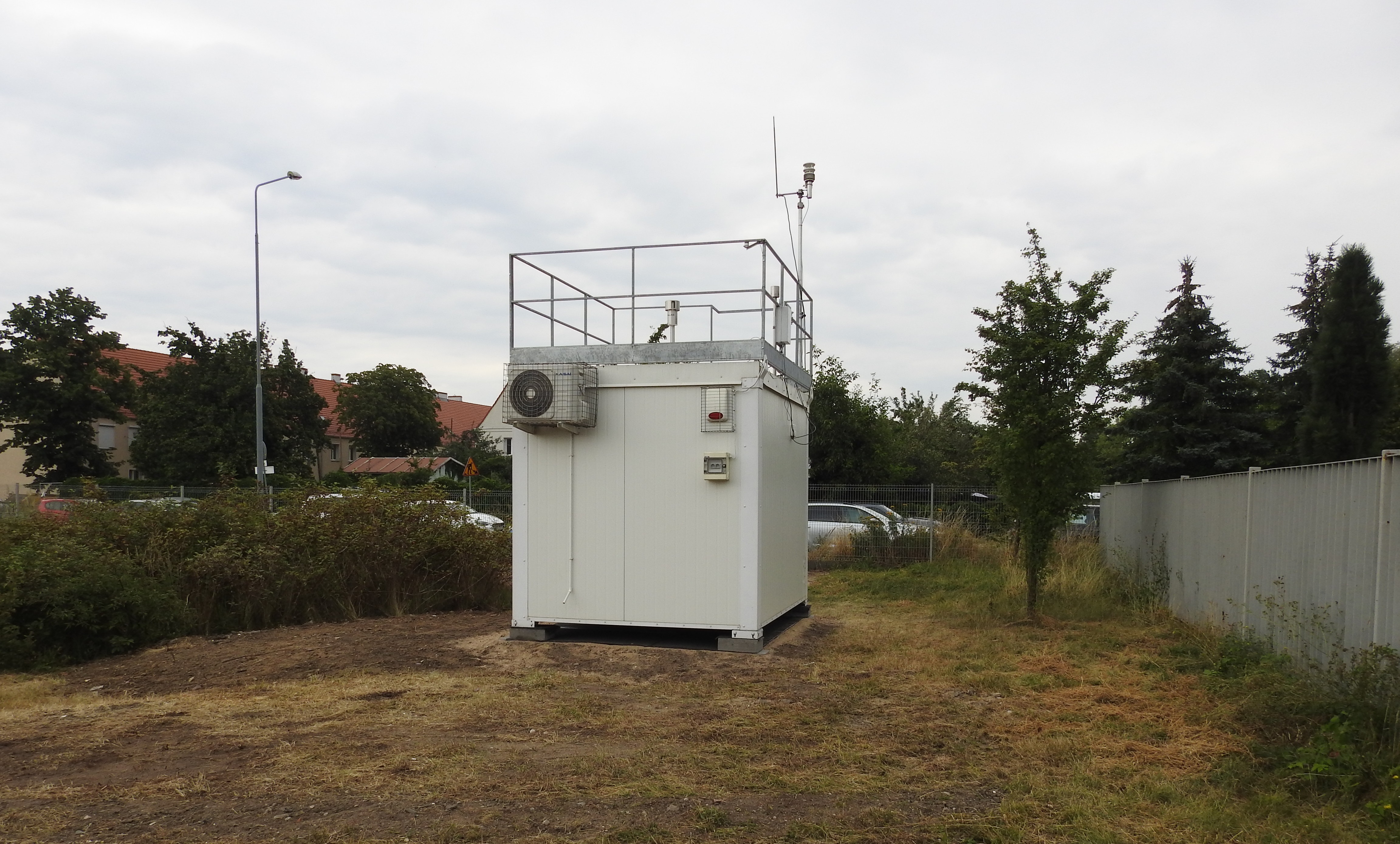 Stacja monitoringu jakości powietrza przy ul. Szwajcarskiej